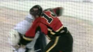 Sam Gagner vs Olli Jokinen Oct 26 2010 [upl. by Enaywd]