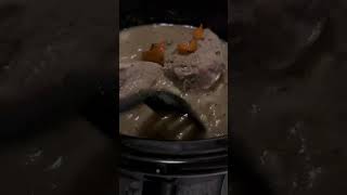 Crockpot pork picnic roast pt2 [upl. by Mills]