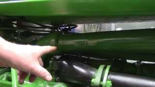 1943 John Deere Model B restoration and start up [upl. by Ralfston]