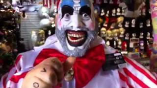 Screamers costumes captain Spaulding life size Halloween pr [upl. by Estrin]