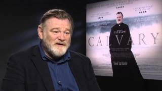 Brendan Gleeson Interview  Calvary [upl. by Nerta]