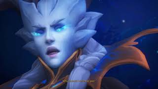 World of Warcraft Shadowlands  Final Ardenweald Cutscene Ysera Returns [upl. by Tebor]