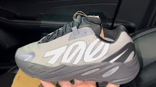 Adidas Yeezy Boost 700 MNVN Metallic shoes [upl. by Fredia]