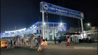 Chatram Bus Stand  Trichy  சத்திரம் பேருந்து நிலையம்  திருச்சி  Bus stands of India  AR [upl. by Novy]