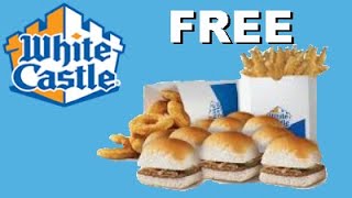 How To Get Free White Castle Burgers Does Krystals Have A Rewards Program [upl. by Sseb]