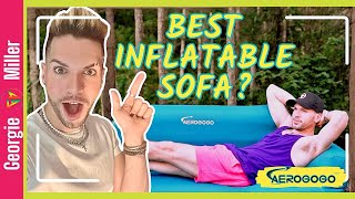 The Best Inflatable Sofa  AEROGOGO Review [upl. by Nellak]