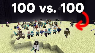 Was machen 100 Spieler im END mit PVP [upl. by Ysnap]