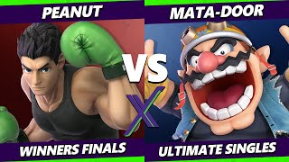 SX 526 Winners Finals  Peanut Little Mac Vs MataDoor Mario Wario Smash Ultimate  SSBU [upl. by Zerimar]