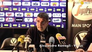 Ramagli commmenta Virtus  Reggio Emilia [upl. by Garbers]