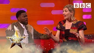 Jodie Whittaker was nearly killed by a VENOMOUS spider filming Doctor Who  Graham Norton Show  BBC [upl. by Cnut324]