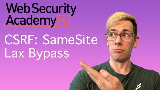 CSRF SameSite Lax Bypass Using Method Override [upl. by Desimone]