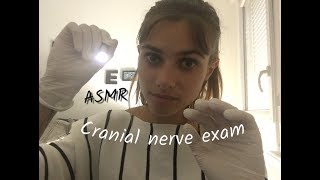 ASMR Roleplay  Examen nerfs crâniens  Nerve exam [upl. by East]