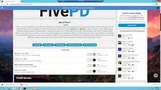 HOW TO SETUP A FIVEPD SERVER [upl. by Notlad]