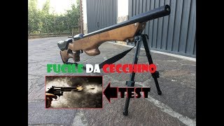 TEST  Fucile da cecchino CAL6mm TEST  CO2 sniper rifle 6mm [upl. by Lareneg]