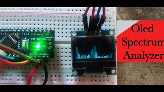 Arduino OLED Spectrum Analyzer [upl. by Johan181]