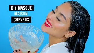 DIY  MASQUE MAISON CHEVEUX  Nutrition et hydratation [upl. by Boehike541]