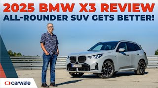 2025 BMW X3 Review  Bigger than Before with Futuristic Looks but theres a Catch [upl. by Lauritz939]