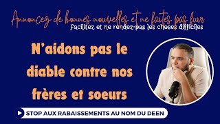 Stop aux rabaissements et à la condescendance au nom de la religion [upl. by Haliled]