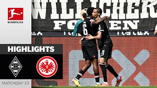 Frankfurt Underpins 6th Place  Borussia Mgladbach  Eintracht Frankfurt 11  Highlights  MD 33 [upl. by Yerffe750]