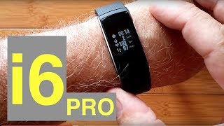 iWOWNfit i6 Pro quotFitBit Likequot Fitness Tracker Smart Band Unboxing and Review [upl. by Ailemor]