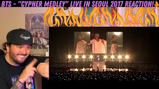 BTS  quotCypher Medleyquot live in Seoul 2017 Reaction [upl. by Nolubez]