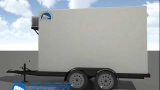 6x12 Refrigerated Trailer Rental [upl. by Ynnohj860]