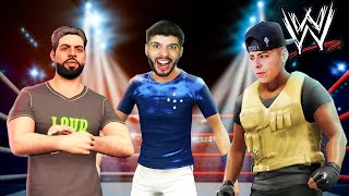 Criei os Youtubers Dentro da WWE [upl. by Meave]