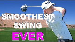 CRAZY SMOOTH Jake Knapp Swing Analysis Slow Motion 190 mph Ball Speed [upl. by Adriene]