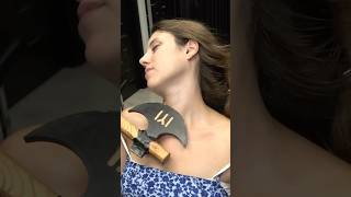 Chest And Throat Massage With Axe Ladys Cracks And Foot Wash footwash massage loudcracks asmr [upl. by Frisse]