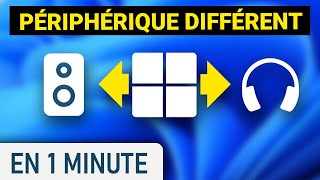 Choisir un périphérique audio différent pour chaque application sur Windows [upl. by Bernarr987]