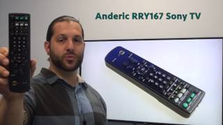 ANDERIC RRY167 Sony TV Remote Control  wwwReplacementRemotescom [upl. by Keeler]