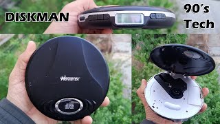 Discman  Memorex CD Discman Review  Portable CD Player  Reviving Nostalgia [upl. by Nell556]