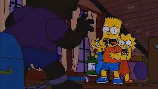 El Hermano gemelo de Bart Los niños Simpson descubren a Hugo quotLa cosa y yoquot parte 1 [upl. by Carnahan]