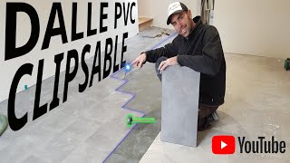 Dalle pvc clipsable [upl. by Dulsea]