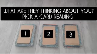 What are they thinking about you  Pick a card reading [upl. by Adnohr]