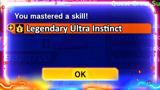 NEW LEGENDARY ULTRA INSTINCT AWOKEN SKILL IN DRAGON BALL XENOVERSE 2 [upl. by Teerpnam]