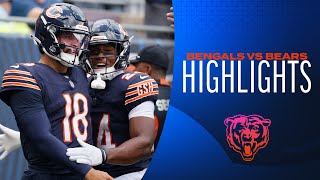 Chicago Bears Top Plays vs Cincinnati Bengals  2024 Preseason Preseason Week 2 [upl. by Iniffit11]