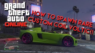 How to Spawn VERY RARE CUSTOMIZED COIL VOLTIC on GTA 5 Online Tips amp Tricks [upl. by Baldridge]