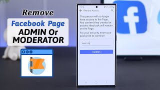 How to Remove An Admin From Facebook Page Delete Admin Access [upl. by Nellda]