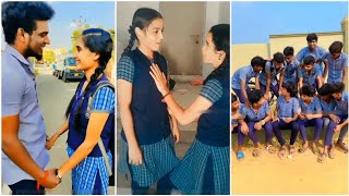 School girl and boys tik tok tamil ✨❤️✨ [upl. by Anson291]