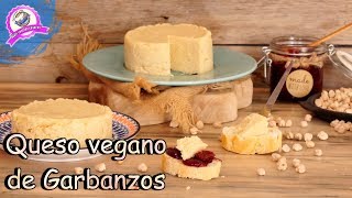 Queso VEGANO de GARBANZOS HEALTHY VEGANO Y SÚPER DELICIOSO muy FÁCIL de PREPARAR ¡Te sorprenderás [upl. by Culbertson]