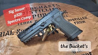 Sig Sauer p320 Spectre Comp with Range Review [upl. by Annahsirhc115]