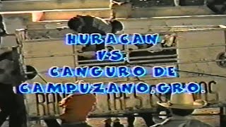 CANGURO DE CANPUZANO VS EL HURACANRancho Tres Caminos [upl. by Farmelo879]