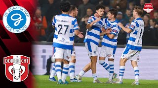 Samenvatting De Graafschap  FC Dordrecht 01112024 [upl. by Joette]