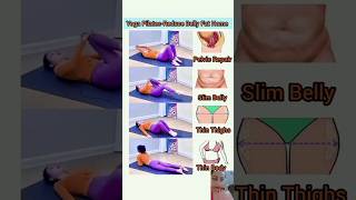 Yoga Pilates Reduce Belly Fat part 240yoga weightloss bellyfatloss shorts [upl. by Namaan]