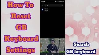 How to Reset GBoard Keyboard Settings 2024  GBoard Keyboard Settings Reset Guide [upl. by Havot]