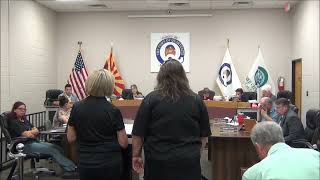 Quartzsite Town Council Regular Meeting 42324 Resolution 2406 Permanent Base AdjustmentOrdinance [upl. by Mauralia]