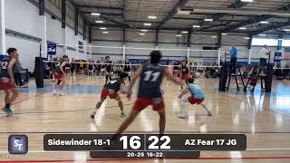 Sidewinder 181 vs AZ Fear 17 JG [upl. by Otrebcire757]