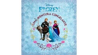 Coleção de folhas para Scrapbook  Frozen [upl. by Nosnhoj103]