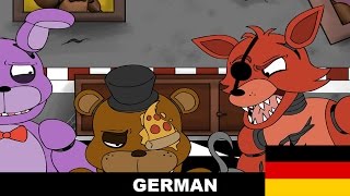 CHEESY DEATH Five Nights at Freddys Animation German FanDub  Outtakes [upl. by Sibley]